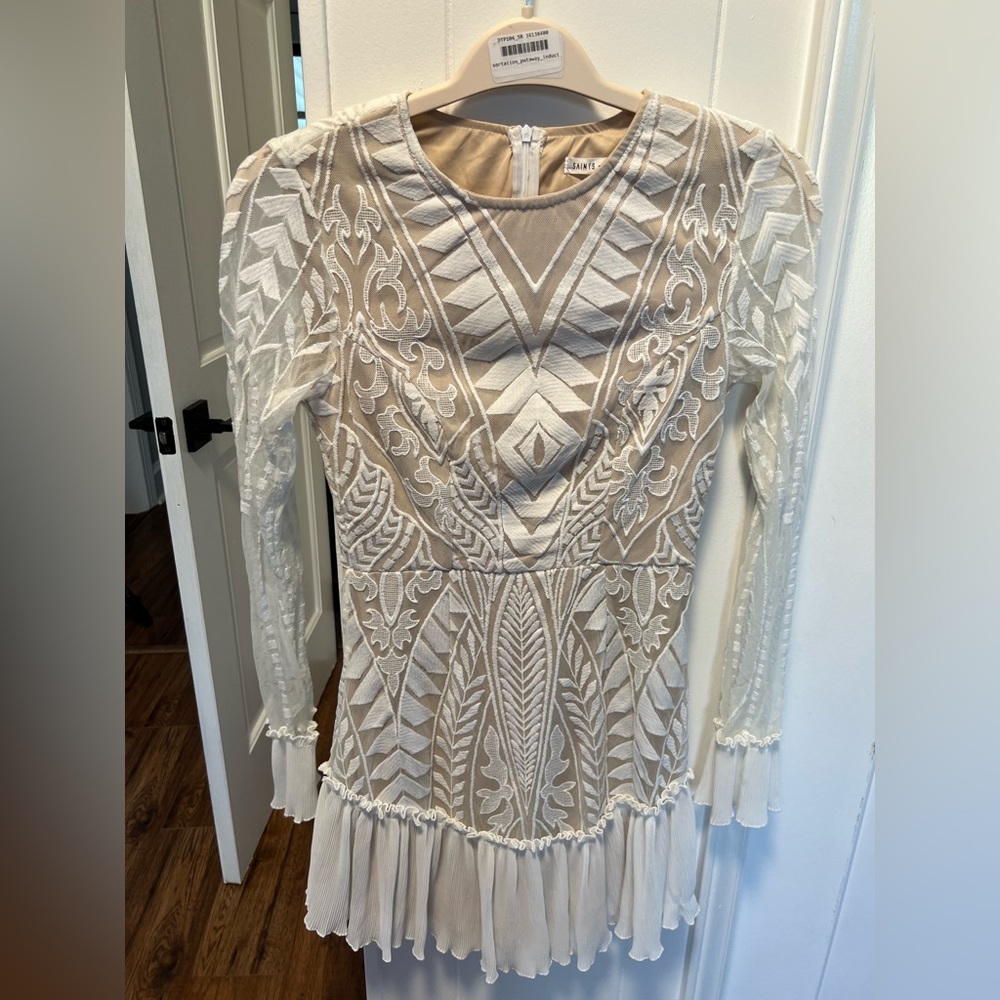 White dress